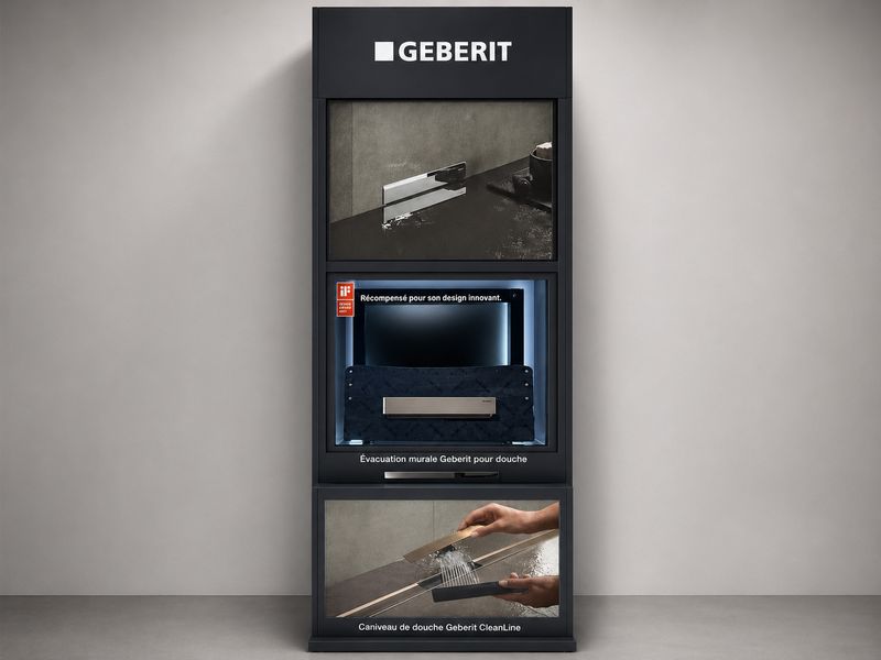 Geberit - Douche à l'italienne