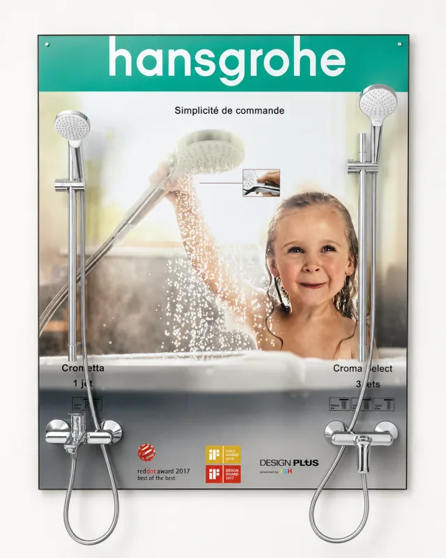 HG - Barre de douche