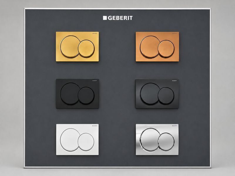 Geberit - Plaque Alpha Round
