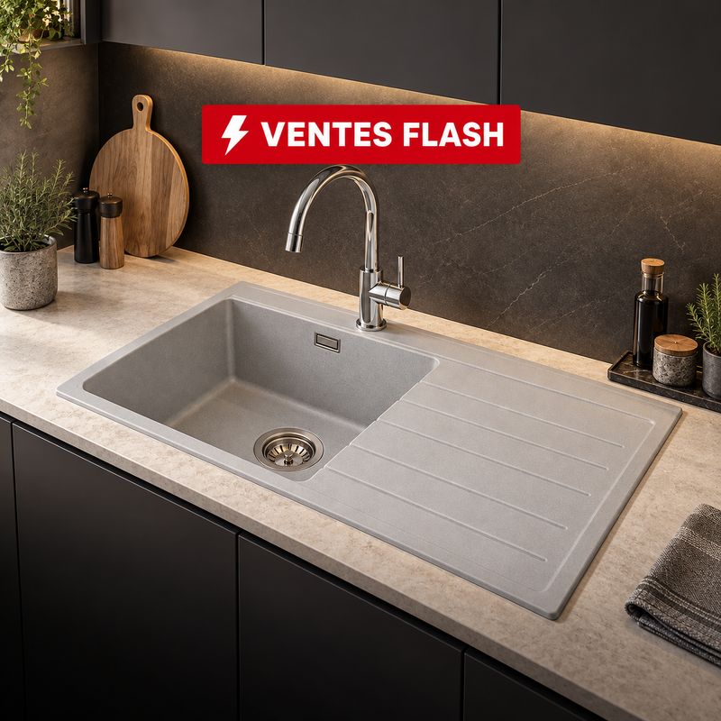 Éviers de cuisine et bacs