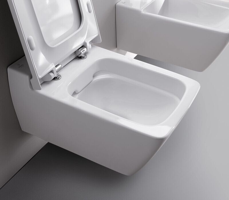 Toilet bowls and toilet seats