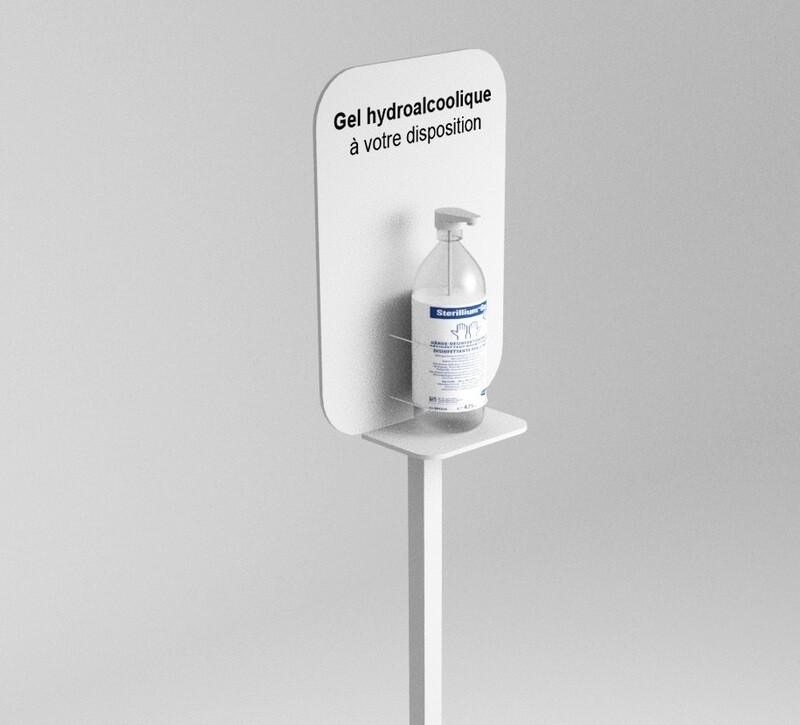 Stands for hand sanitizer dispensers