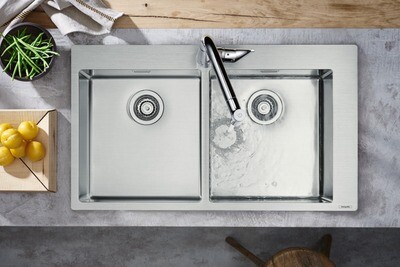 Éviers en inox - Hansgrohe