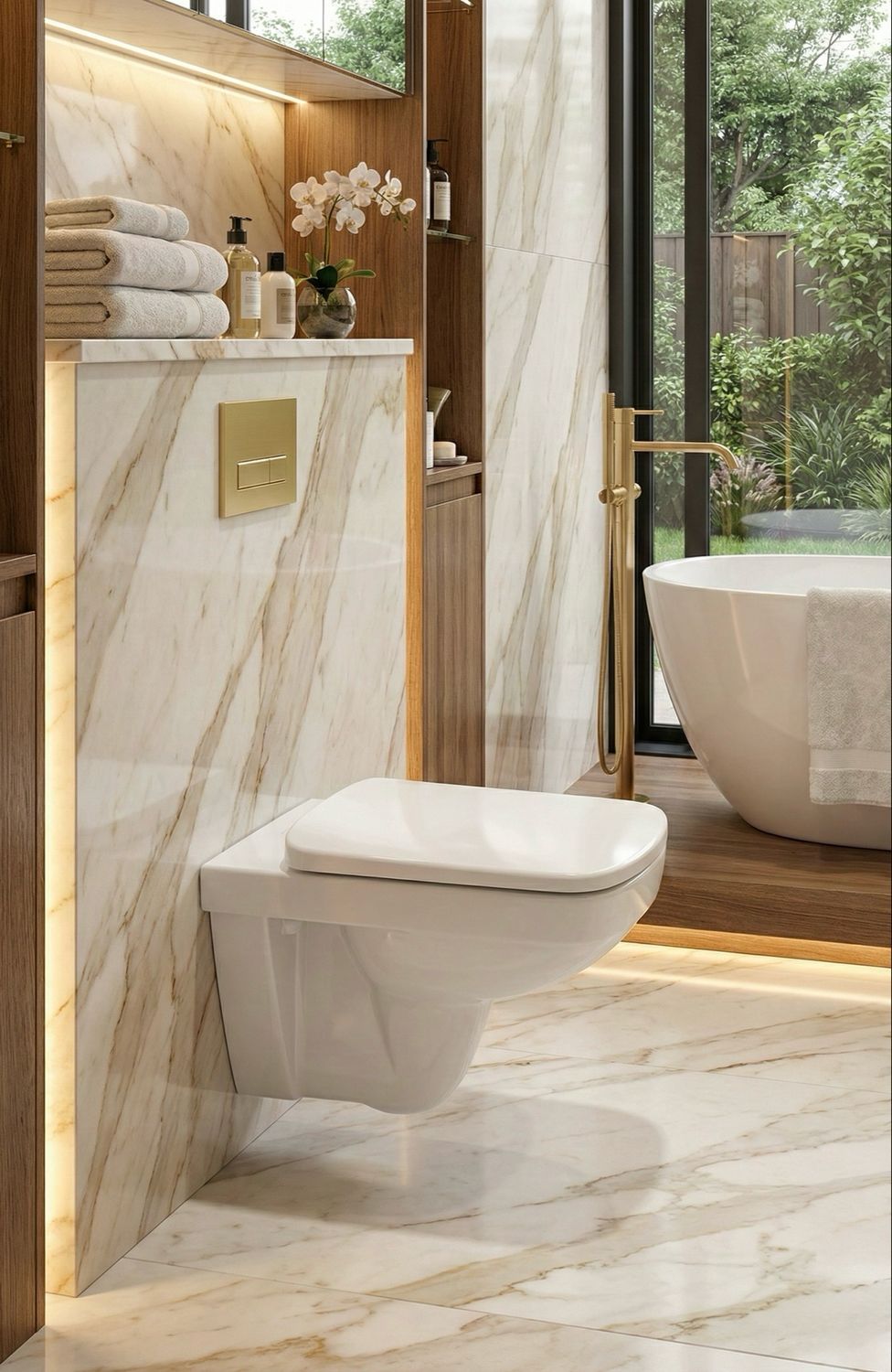 Wall-hung toilet Geberit Selnova Square