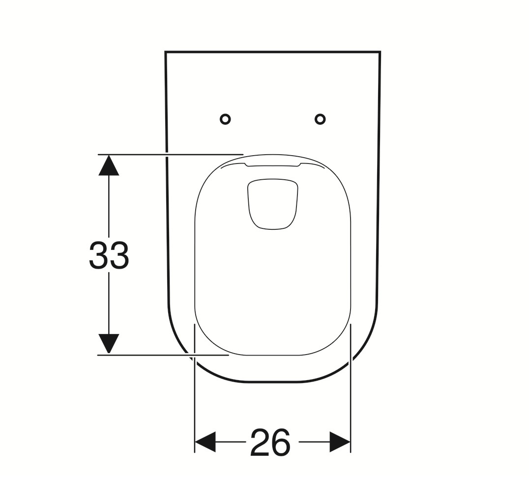 Cuvette suspendue Geberit Smyle Rimfree - vue 5