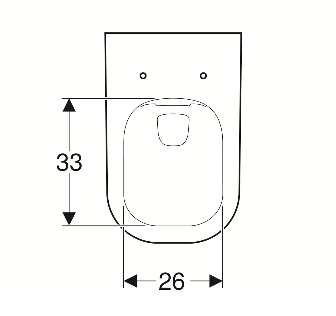 Cuvette suspendue Geberit Smyle Rimfree — vue 5
