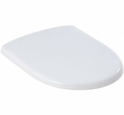Abattant antibactérien WC Geberit Smyle rond à abaissement standard