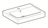Dessin Technique Lavabo Geberit iCon 60 cm Geberit - Tunisie - Lavabo Tunisie - Salle de bains Tunisie - Sanitaire Tunisie - Salle d'eau Tunisie