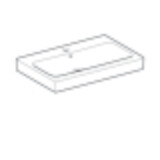 Plan-vasque Geberit iCon 75 cm
