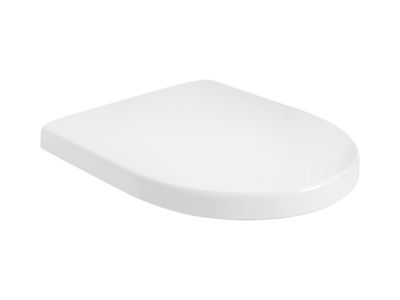 Abattant antibactérien WC Geberit iCon rond à abaissement automatique