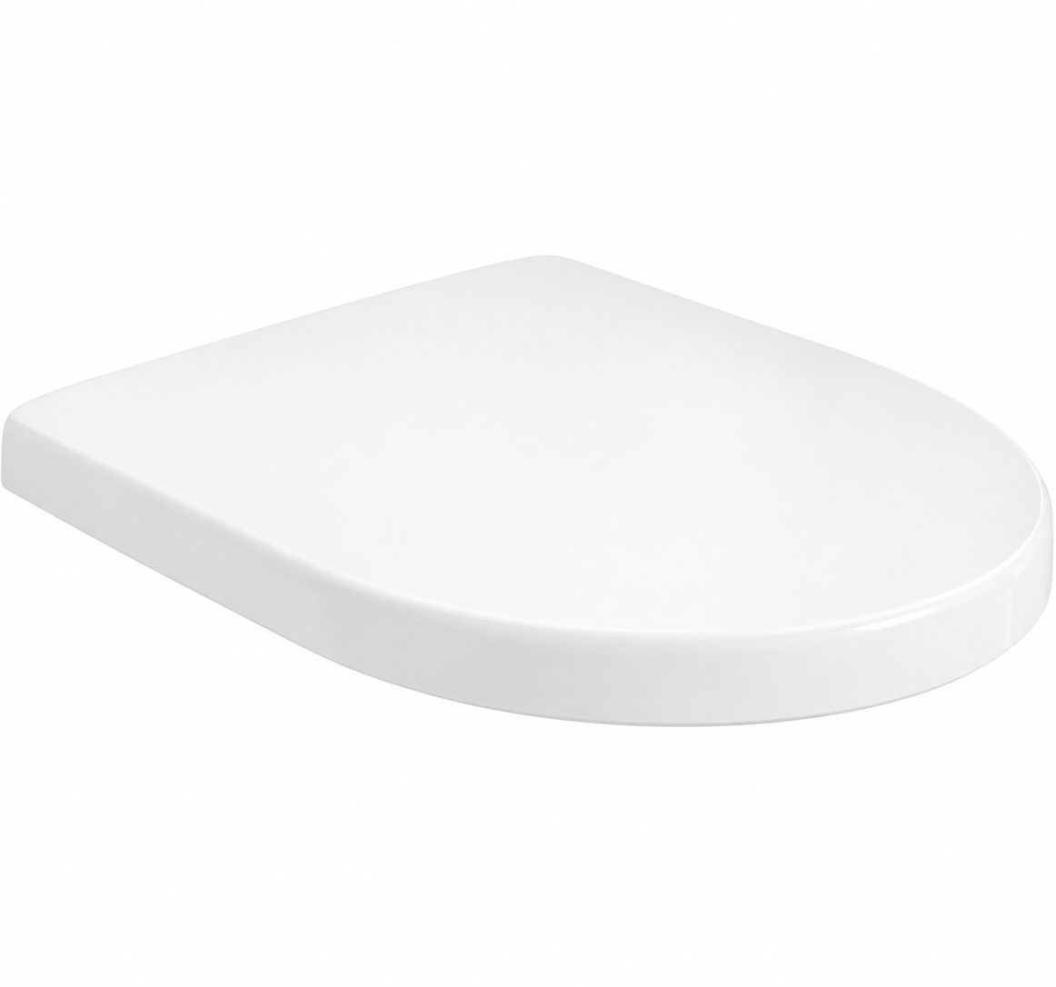 Abattant antibactérien WC Geberit iCon rond à abaissement automatique