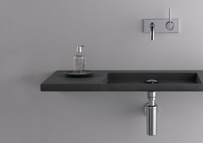 Siphon chromé autonettoyant Ø 40 mm Geberit pour lavabo