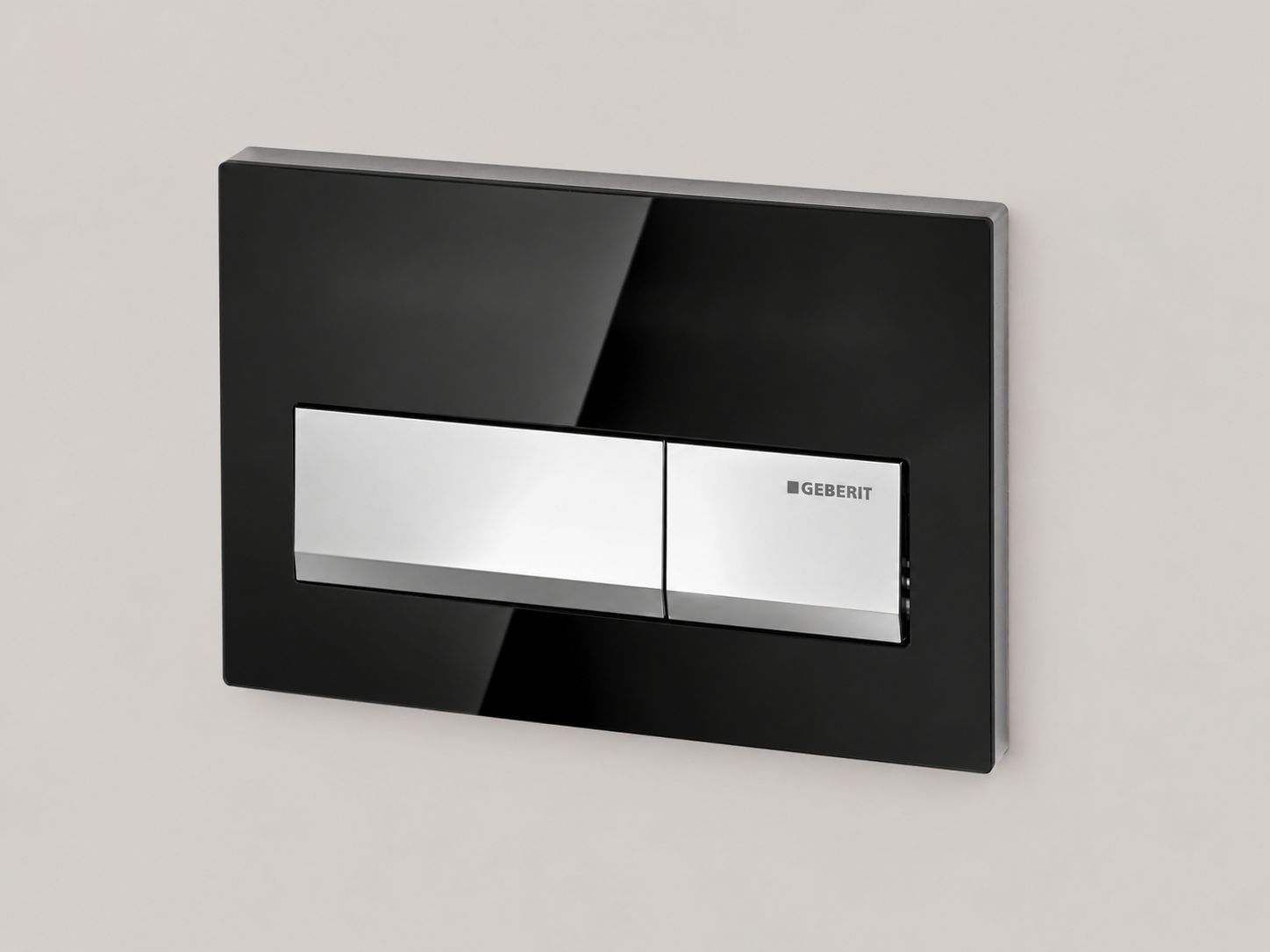 Alpha50 Flush Plate / Chrome Black