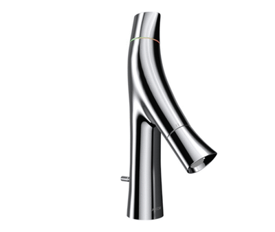 Mitigeur de lavabo AXOR Starck Organic 80 avec tirette et vidage