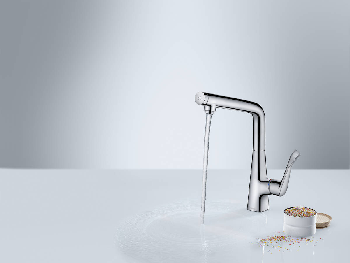 Mitigeur de cuisine Hansgrohe Metris Select M71 320 - vue 3