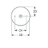 Vasque bol Geberit VariForm circulaire diamètre 40 cm