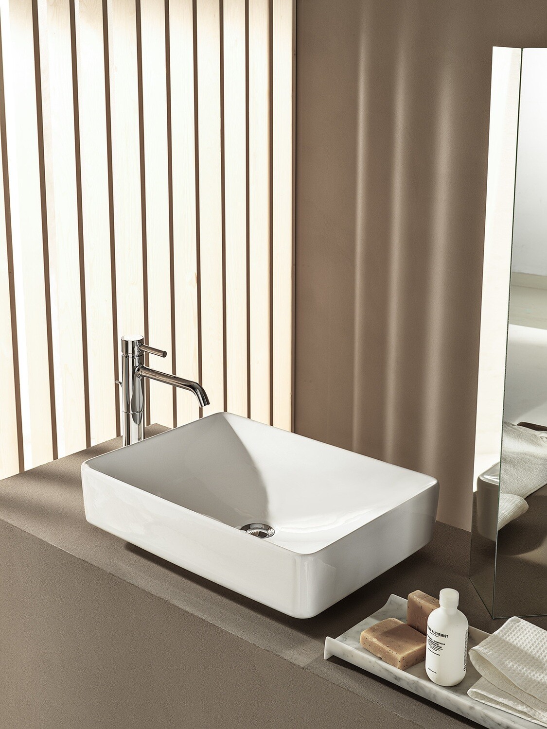 Geberit VariForm Rectangular Bowl Basin 55 x 40 cm