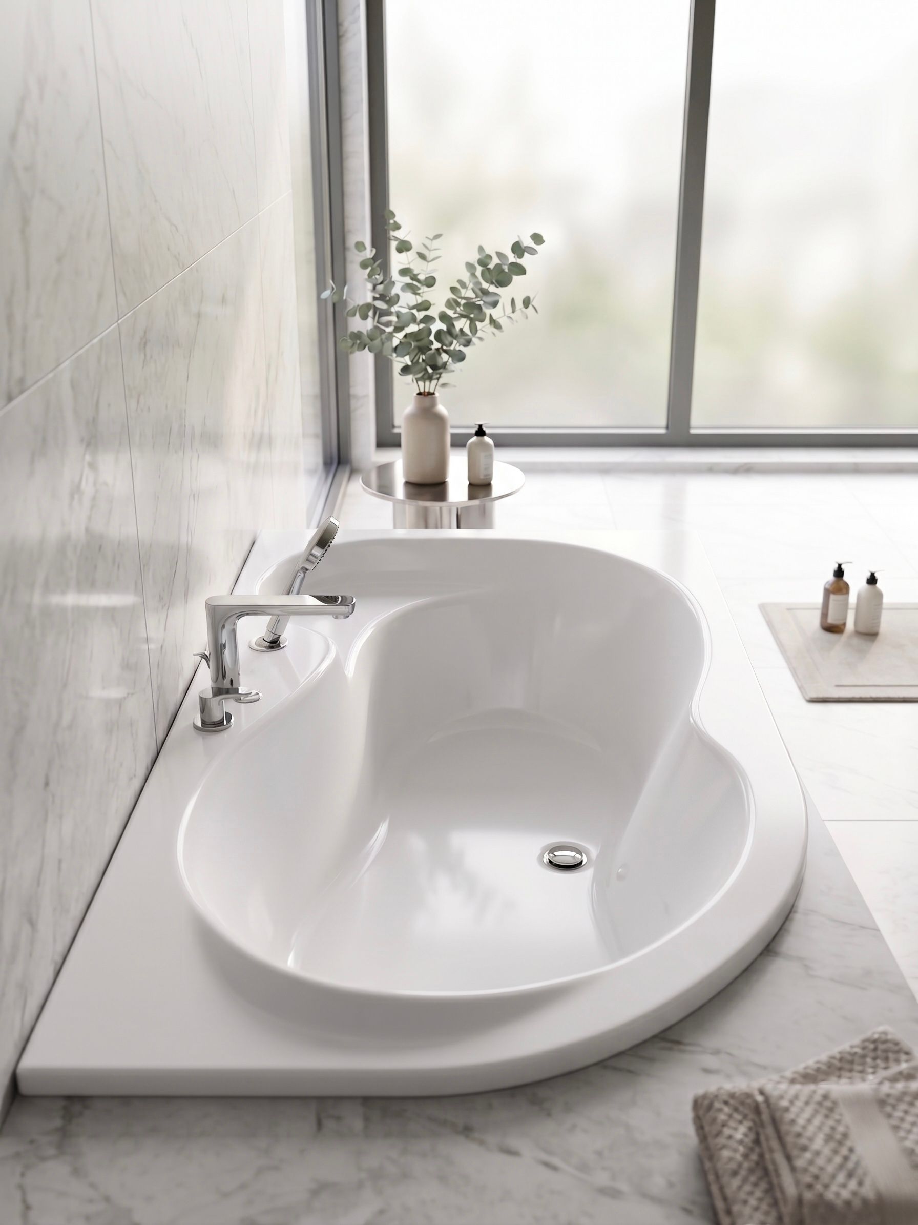Baignoire Oasis droite 160 x 90 cm - vue 2
