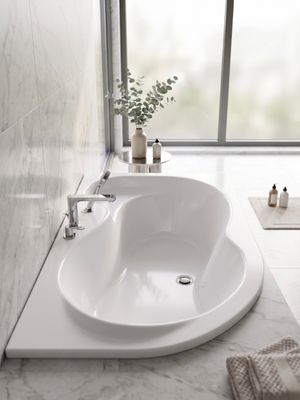 Oasis Right Bathtub 160 x 90 cm
