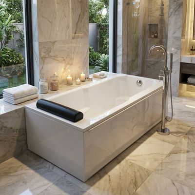 Regency Bathtub 170 x 80 cm with Integrated Headrest