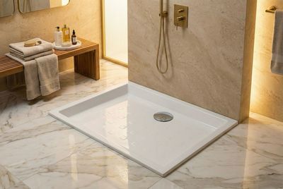 Novospace Shower Tray 90 x 70 cm without Drainage