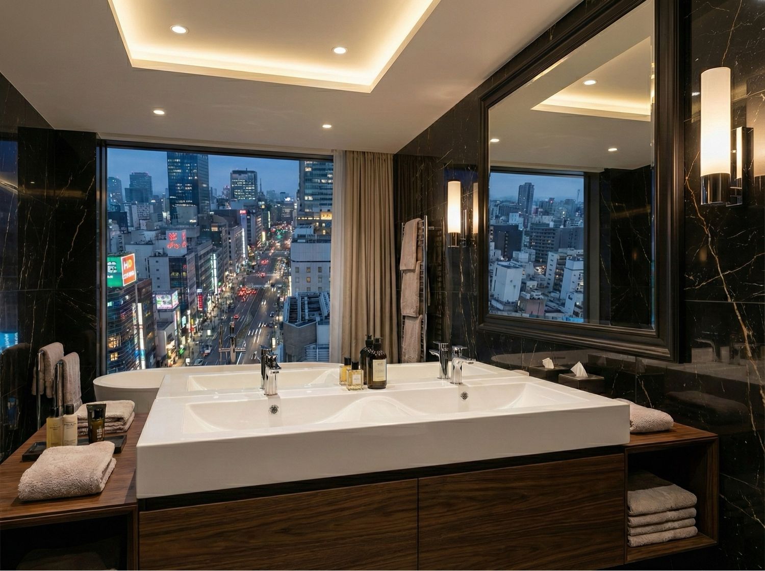 Vanity top double Spazio 120 cm — Product view 3