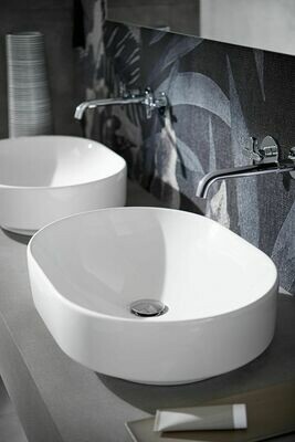 Geberit VariForm Elliptical Basin Bowl 55 x 40 cm
