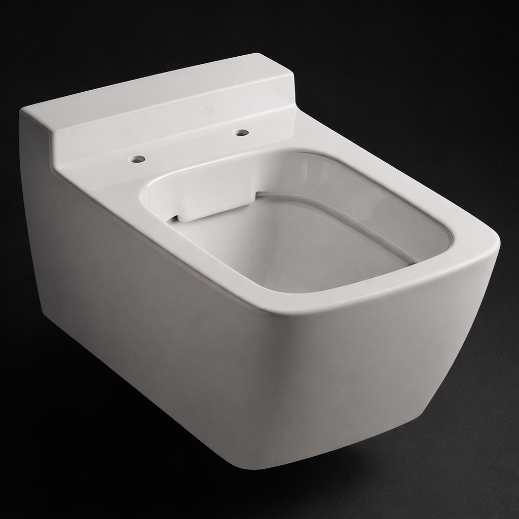 Cuvette suspendue Geberit Xeno² carénée Rimfree KeraTect® avec fixations cachées ​(sans abattant) - vue 3