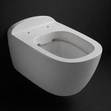 Cuvette suspendue Geberit Citterio carénée Rimfree KeraTect® avec fixations cachées (sans abattant)