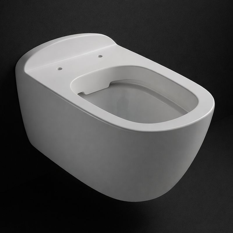Cuvette suspendue Geberit Citterio carénée Rimfree KeraTect® avec fixations cachées (sans abattant)
