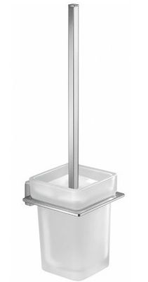 Atena Wall-Mounted Toilet Brush Holder with Nylon Brush Atena Wall-Mounted Toilet Brush Holder with Nylon Brush