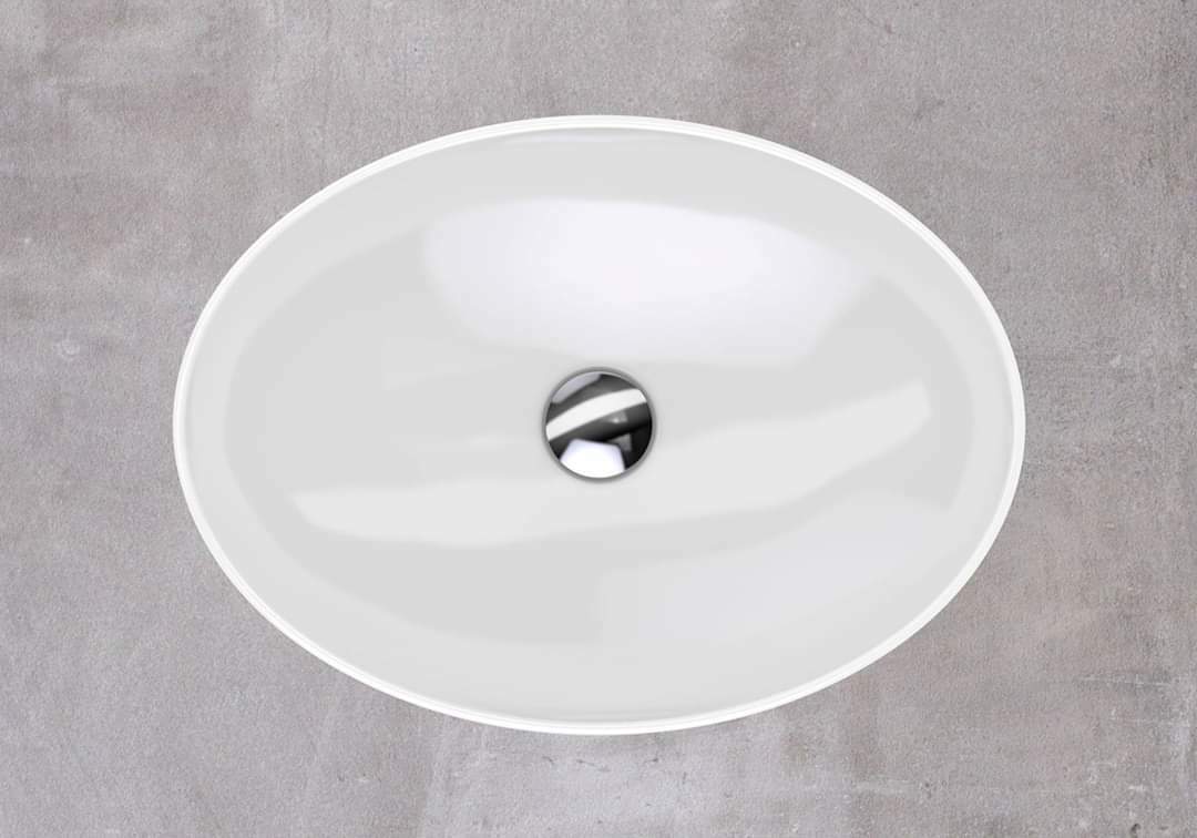 Vasque bol Geberit VariForm ovale 55 x 40 cm - vue 4