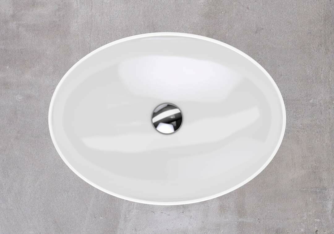 Vasque bol Geberit VariForm ovale 55 x 40 cm — vue 4