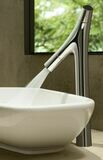 AXOR Starck Organic Mitigeur de lavabo 240 pour vasque libre, bonde à écoulement libre