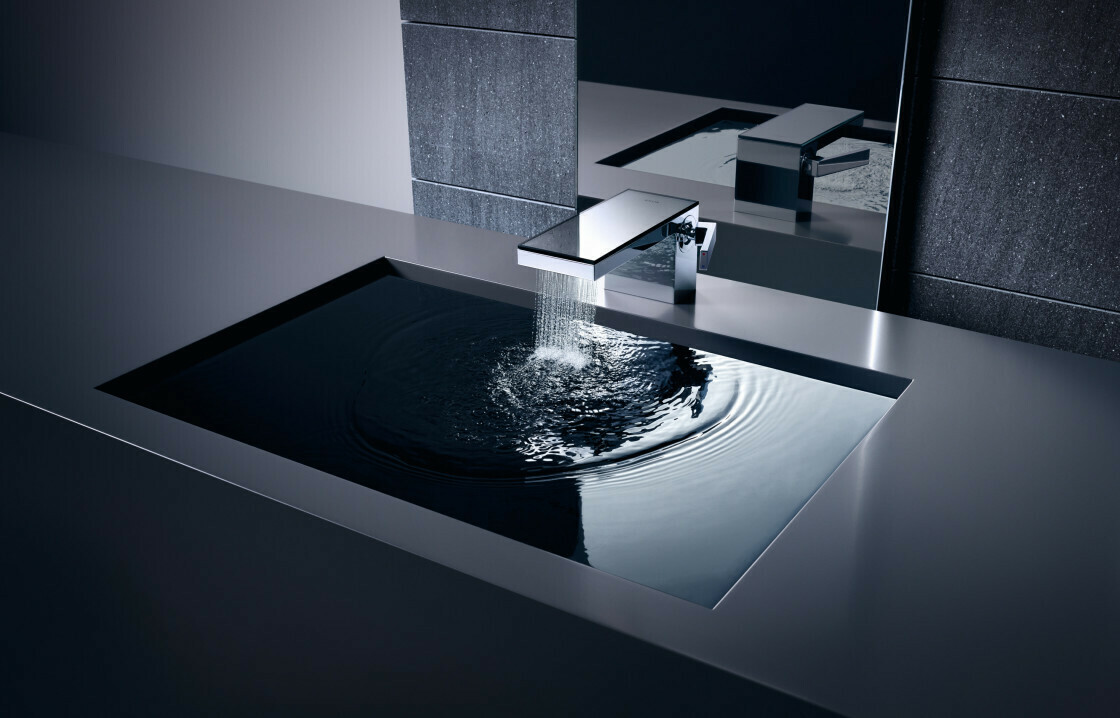 Mitigeur de lavabo AXOR MyEdition 70 avec bonde push-open