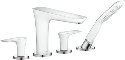 Mélangeur 4 trous pour montage sur bord de baignoire Hansgrohe PuraVida