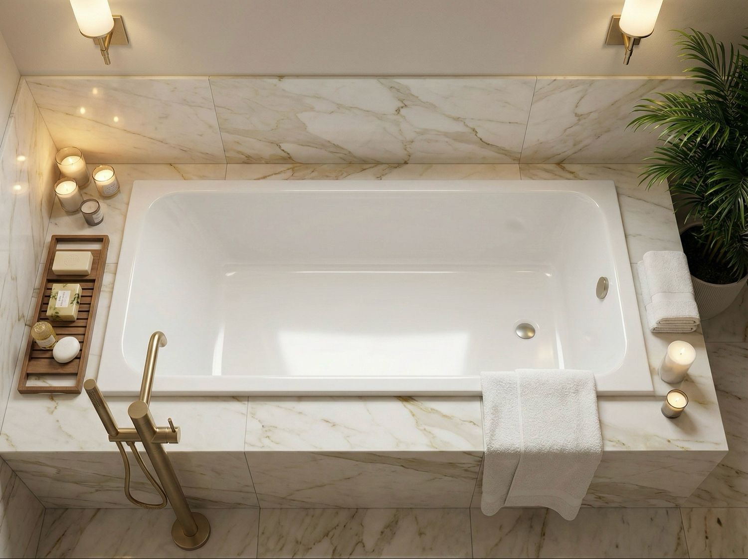 Geberit Rekord Bathtub 170 x 75 cm