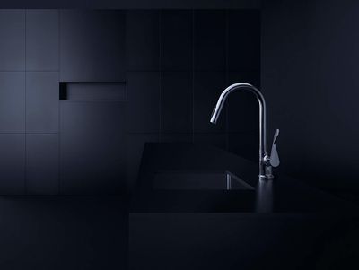Mitigeur de cuisine AXOR Citterio avec douchette extractible