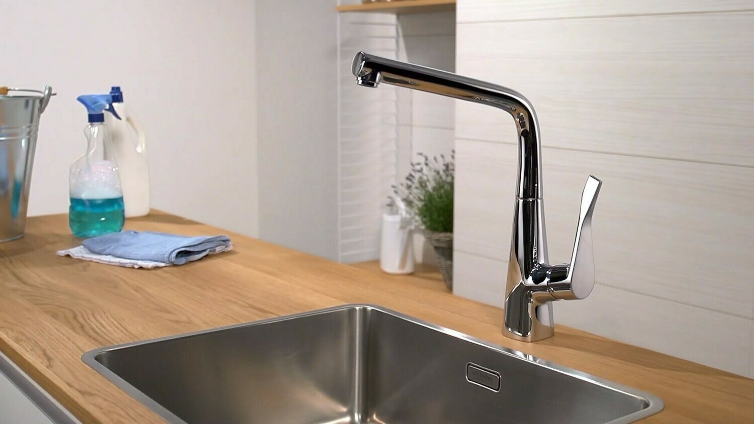 Mitigeur de cuisine Hansgrohe Metris M71 320