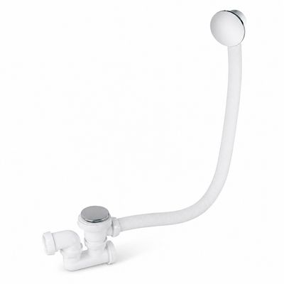 Vidage de baignoire complet Quick-clac Wirquin avec siphon orientable / Norme NF