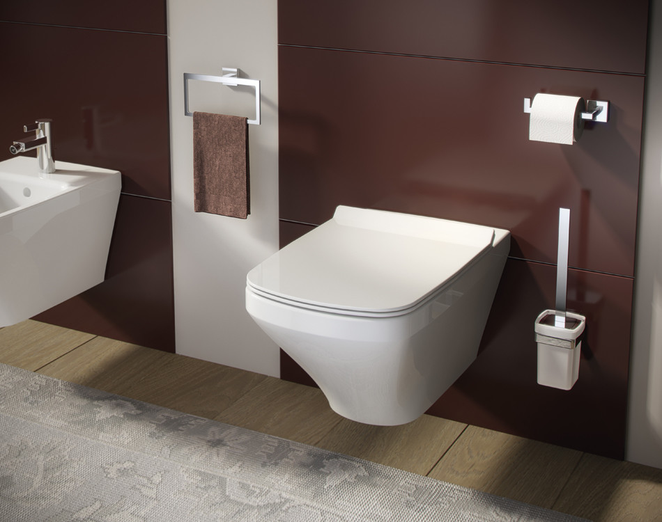 Elba Wall-Mounted Brush Holder