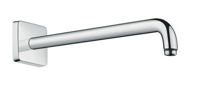 Bras de douche mural Hansgrohe 389 mm avec rosace carrée Bras de douche mural Hansgrohe 389 mm avec rosace carrée