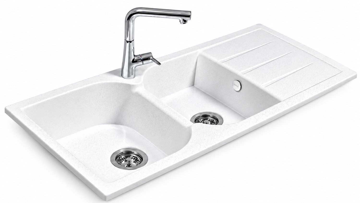 Évier de cuisine encastrable Soltana 116 cm x 50 cm — Vue produit 19