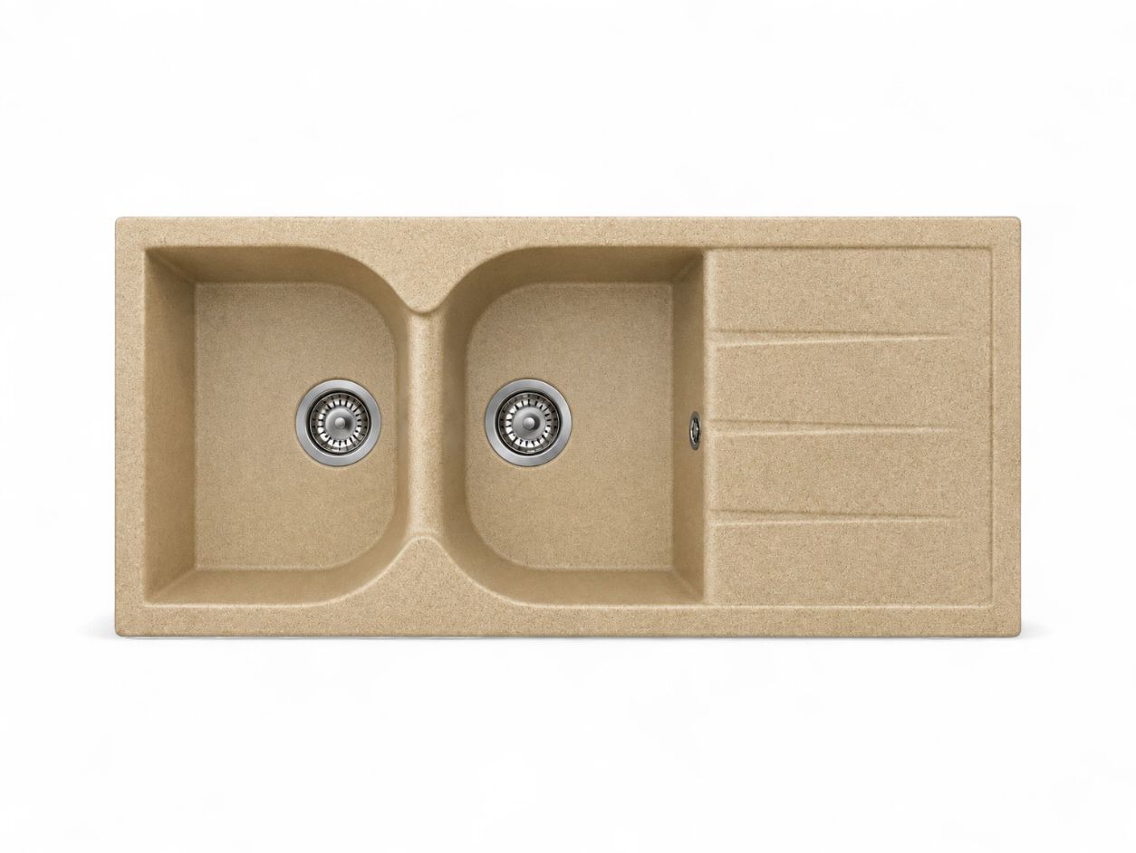 Évier de cuisine encastrable Soltana 116 cm x 50 cm — Vue produit 23