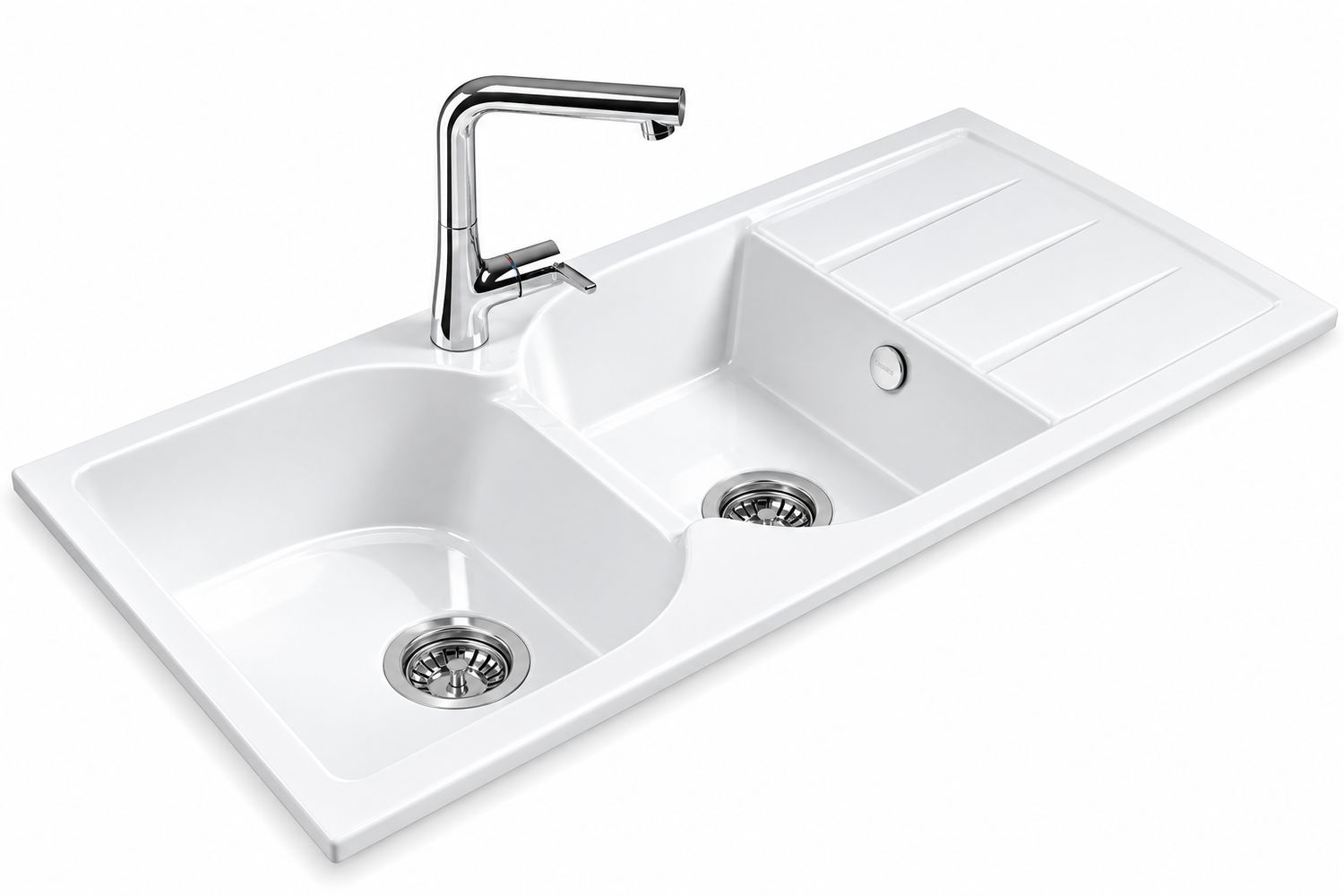 Évier de cuisine encastrable Soltana 116 cm x 50 cm — Vue produit 18