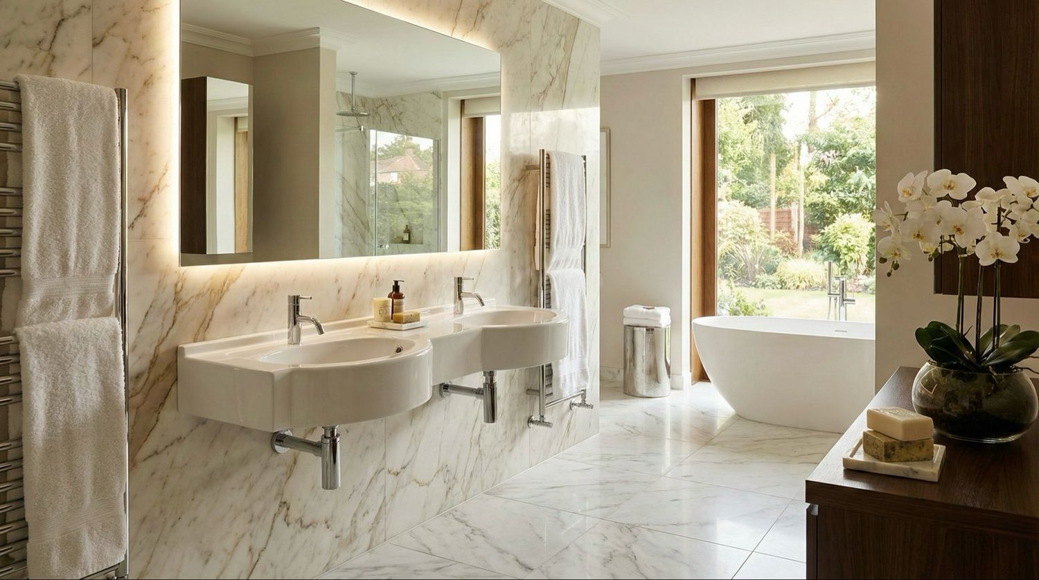 Vanity top double Riviera 140 or 160 cm — Product view 8
