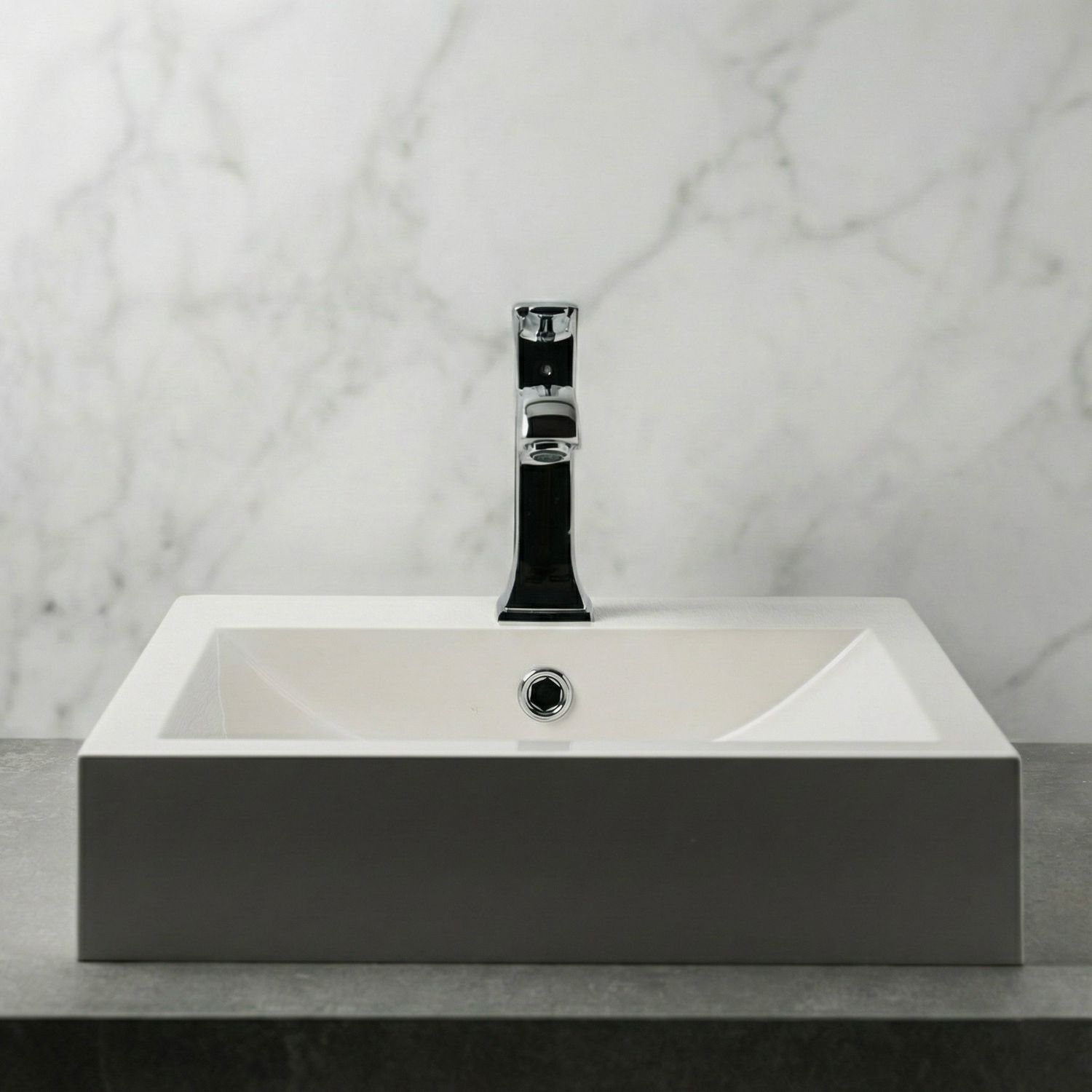 Countertop basin Square 45 cm — Product view 10