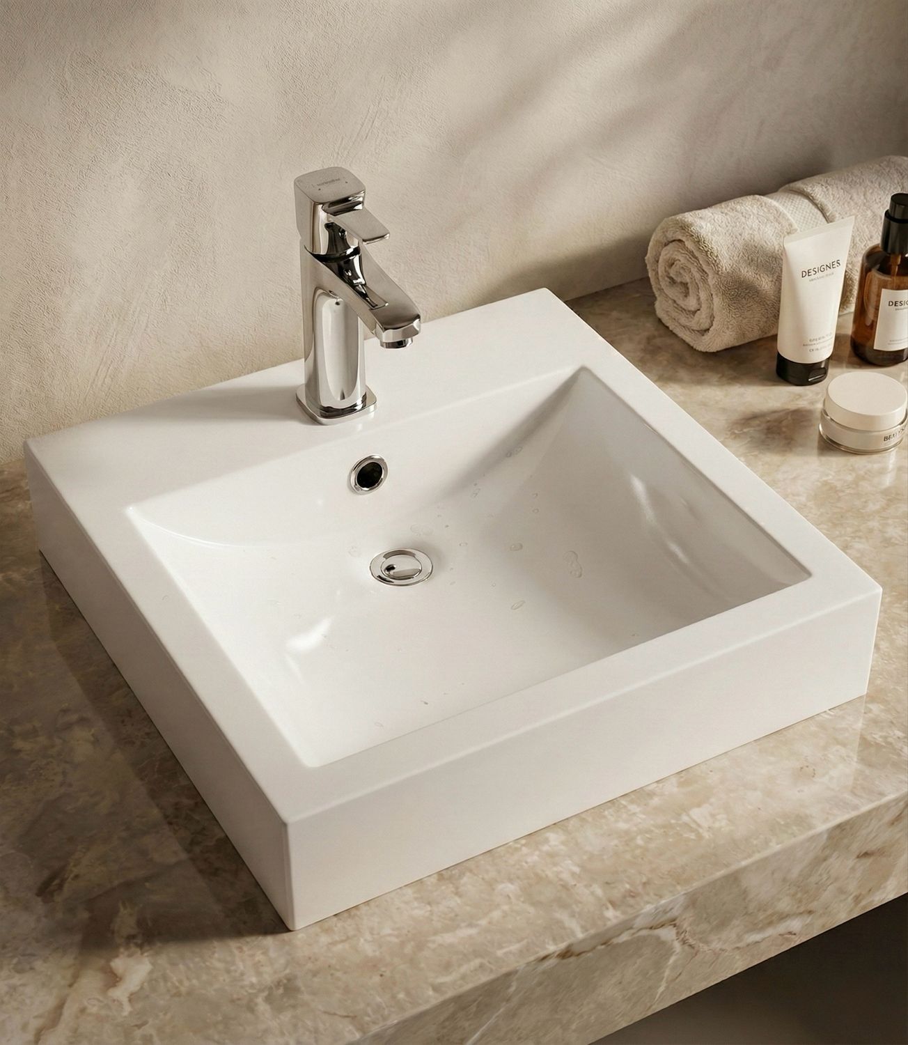 Countertop basin Square 45 cm — Product view 5