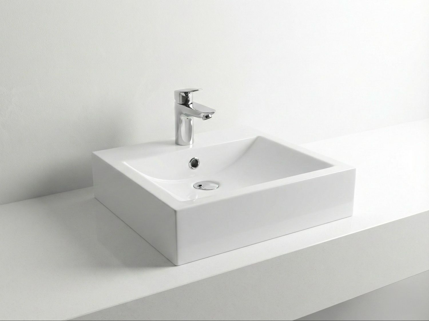 Countertop basin Square 45 cm — Product view 7