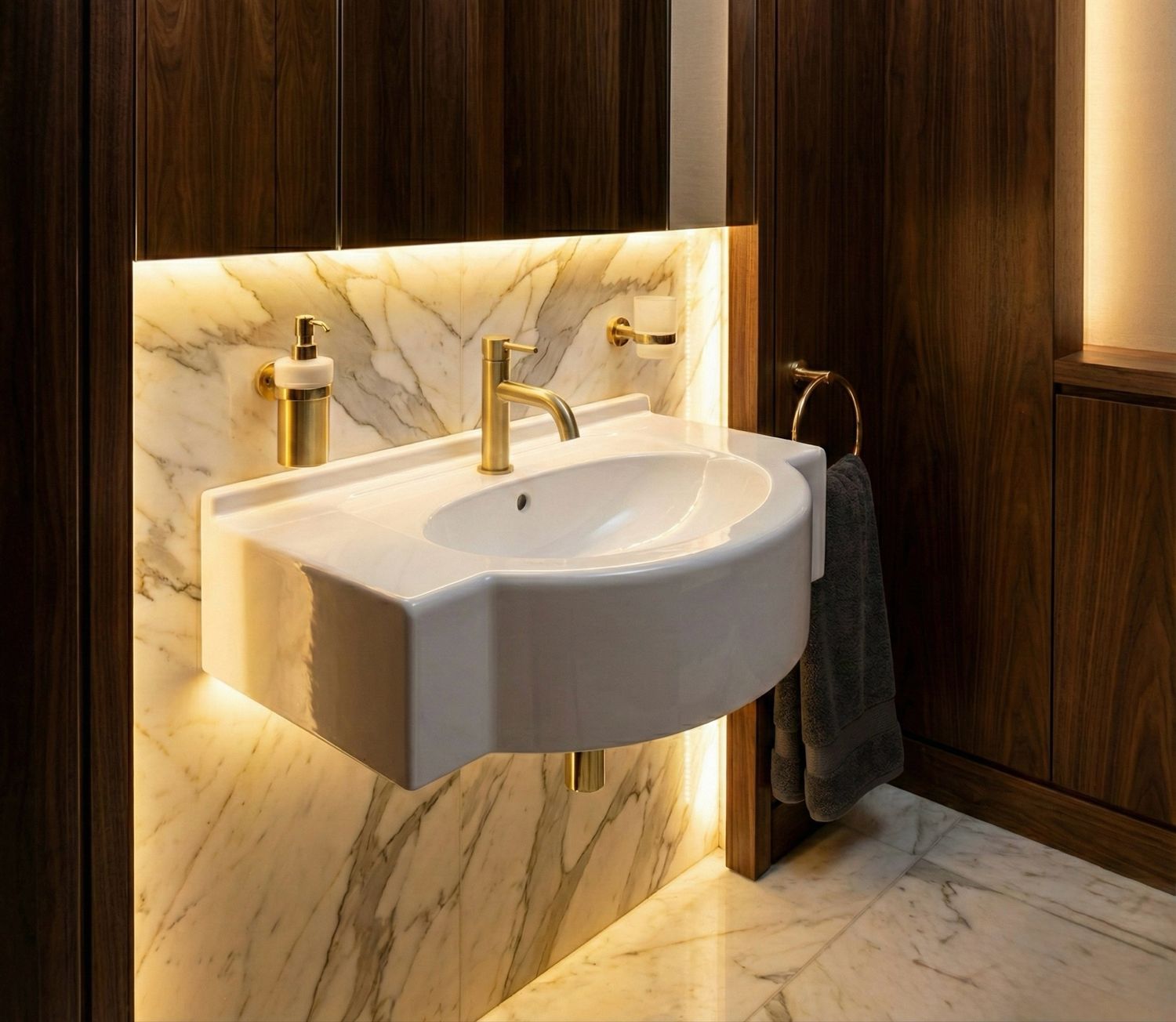 Riviera Basin Countertop 70 or 90 cm